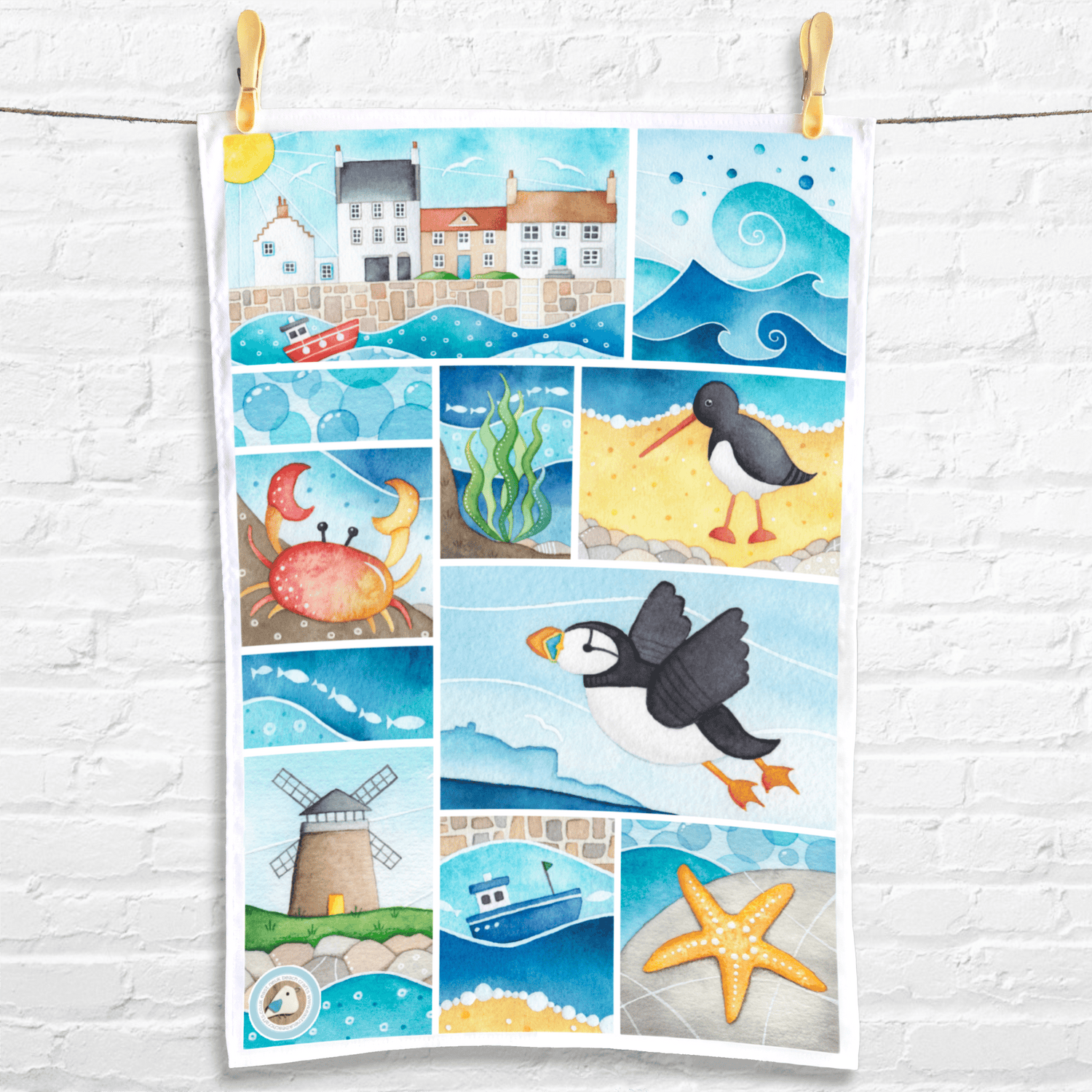 Tea Towels - East Neuk Beach Crafts