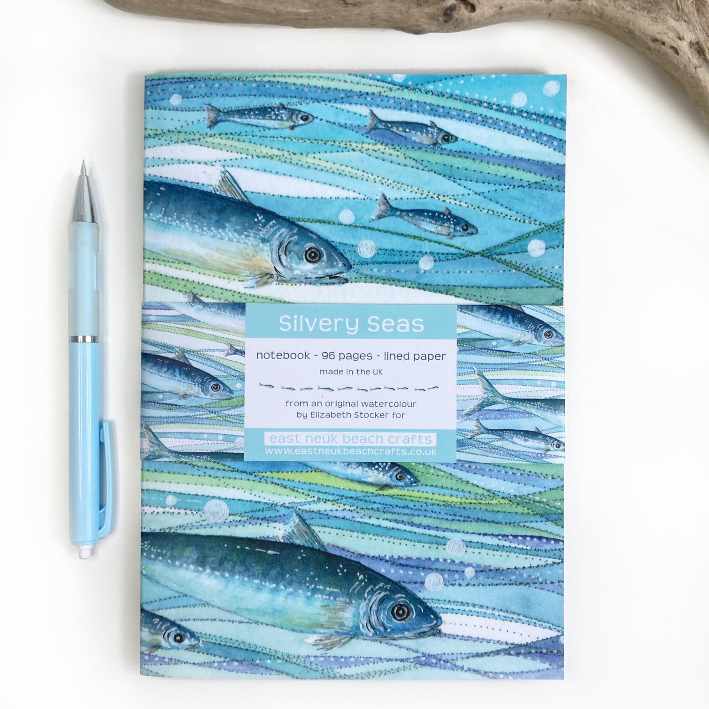 Fish Gift Bundle - Jigsaw, Tea Towel, Coaster, Notebook, Greetings Card - Save £4.50